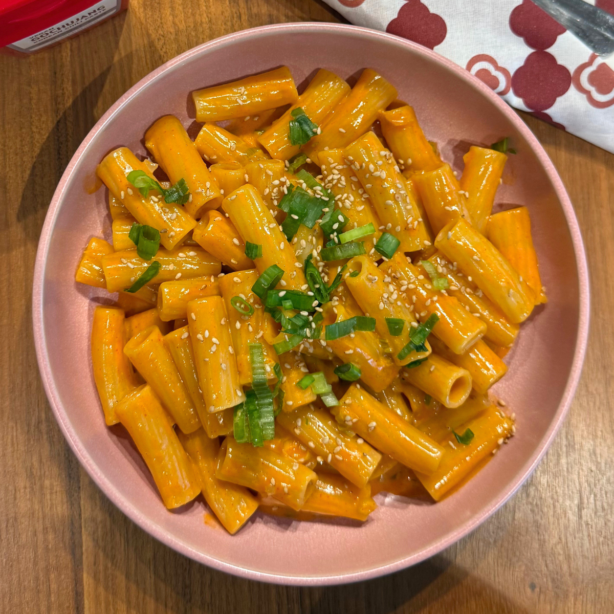 Creamy Gochujang Pasta